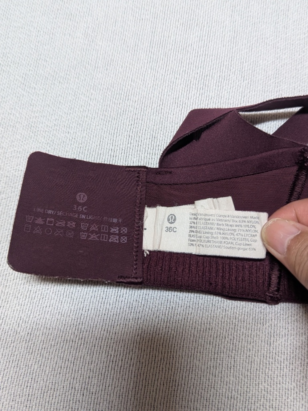 Lululemon AirSupport Bra *High Support - 36C - Picture 6 of 10
